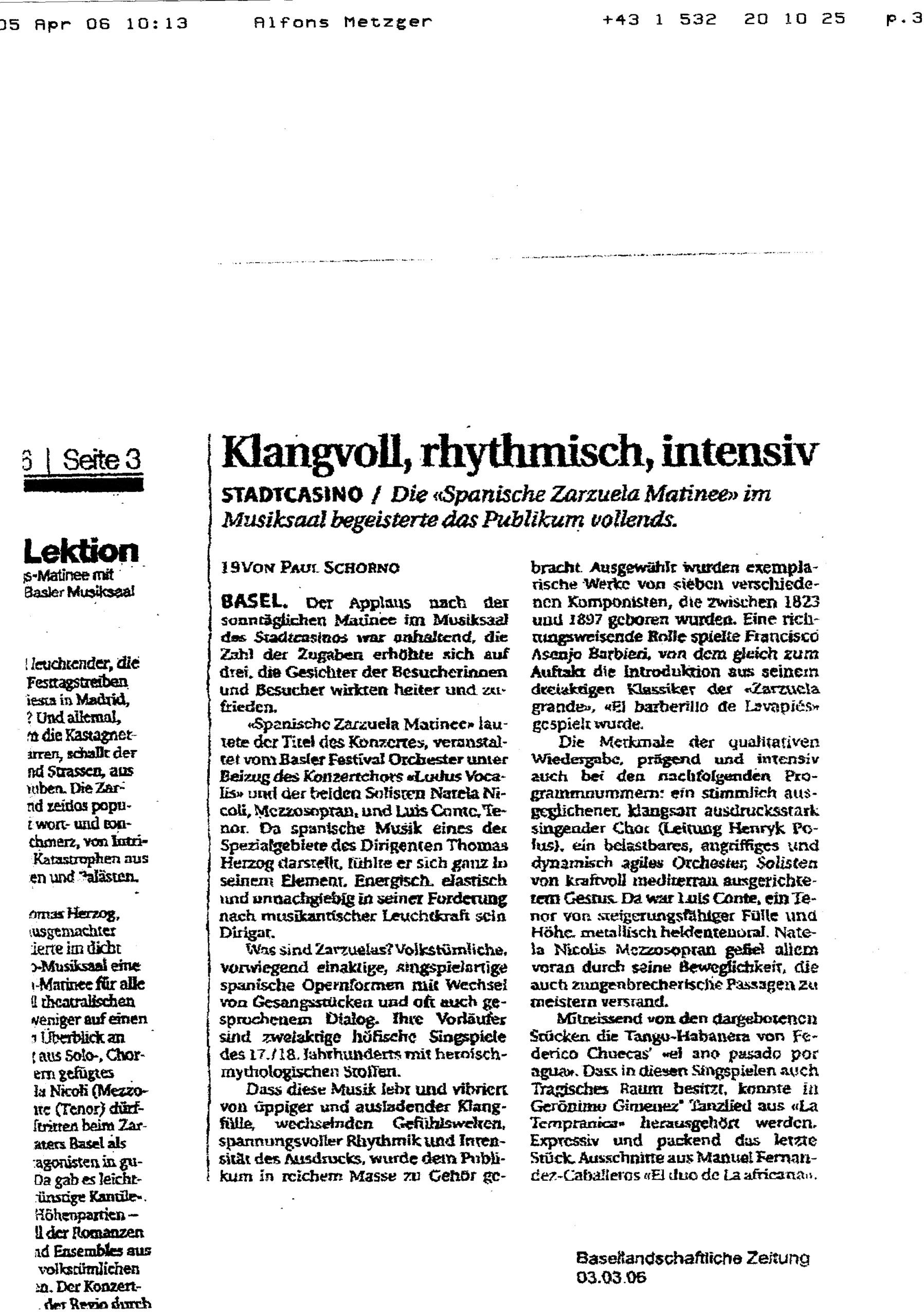 Zeitungsartikel